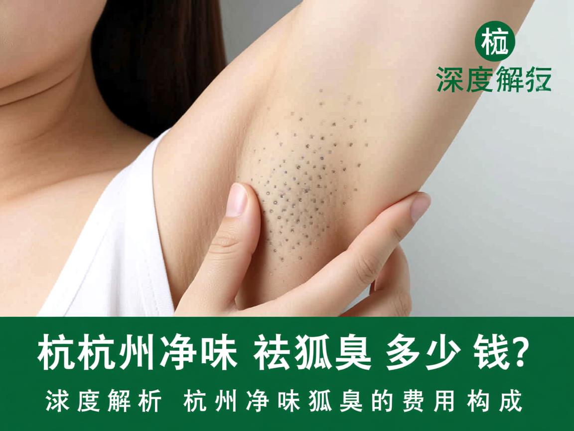 杭州净味祛狐臭多少钱？深度解析杭州净味祛狐臭的费用构成