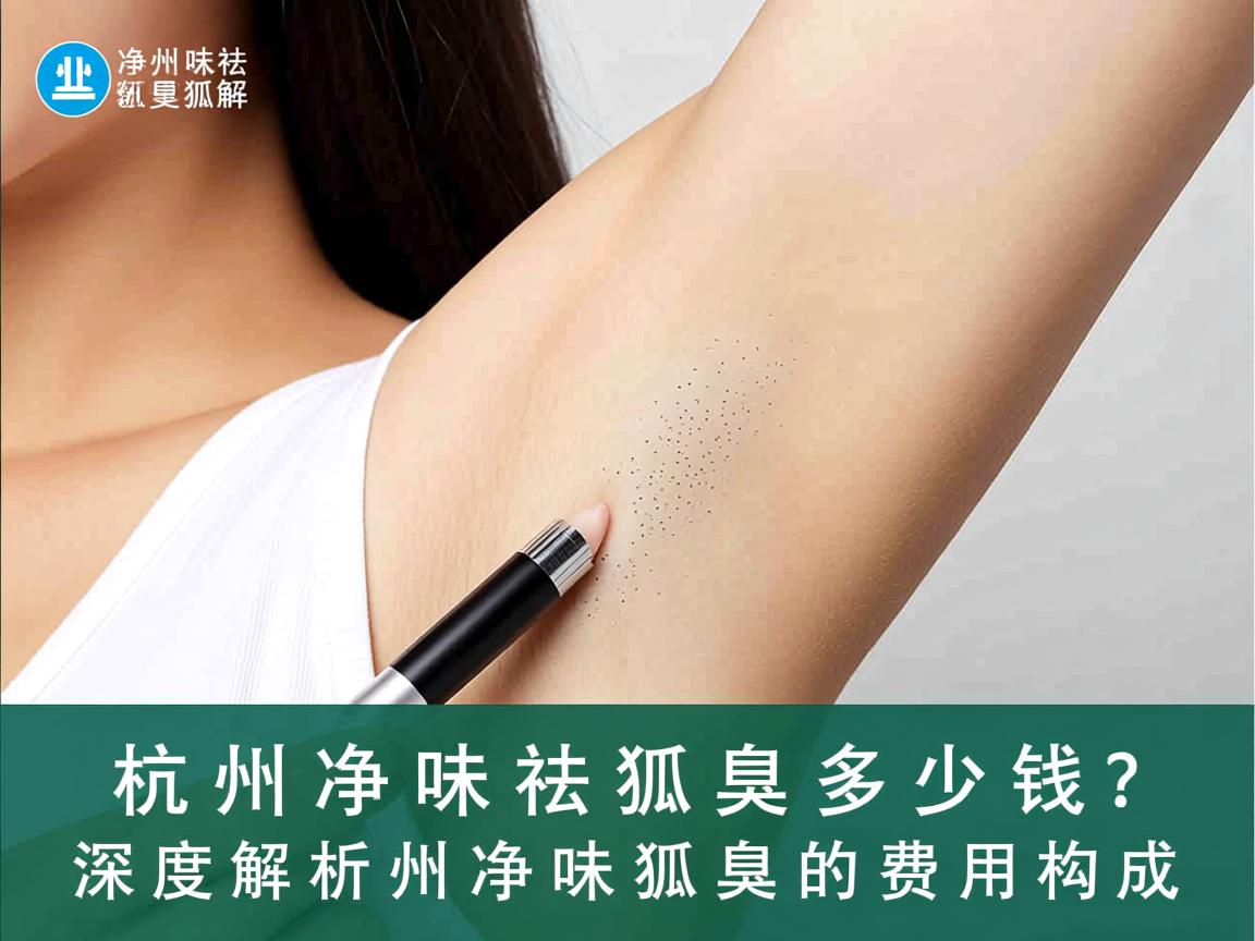 杭州净味祛狐臭多少钱？深度解析杭州净味祛狐臭的费用构成