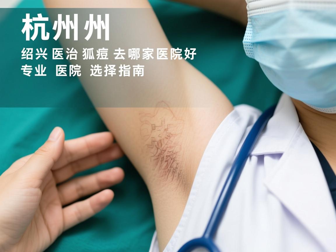 杭州腋秀解析，在绍兴医治狐臭去哪家医院好，专业医院选择指南