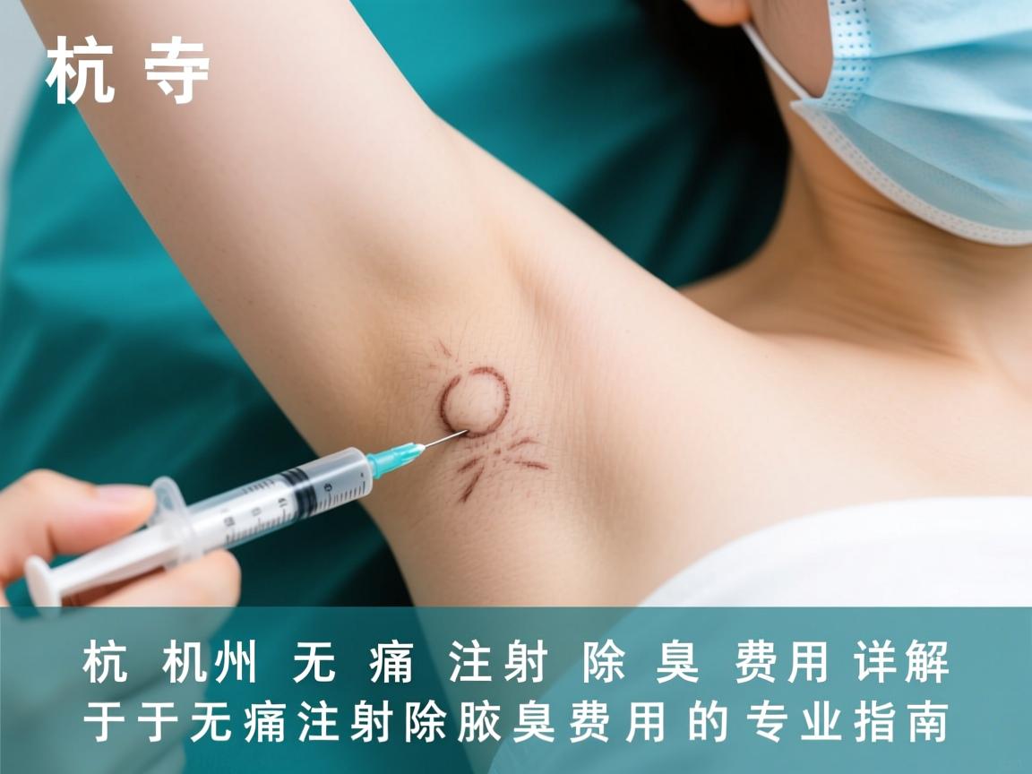 杭州无痛注射除腋臭费用详解，关于无痛注射除腋臭费用的专业指南