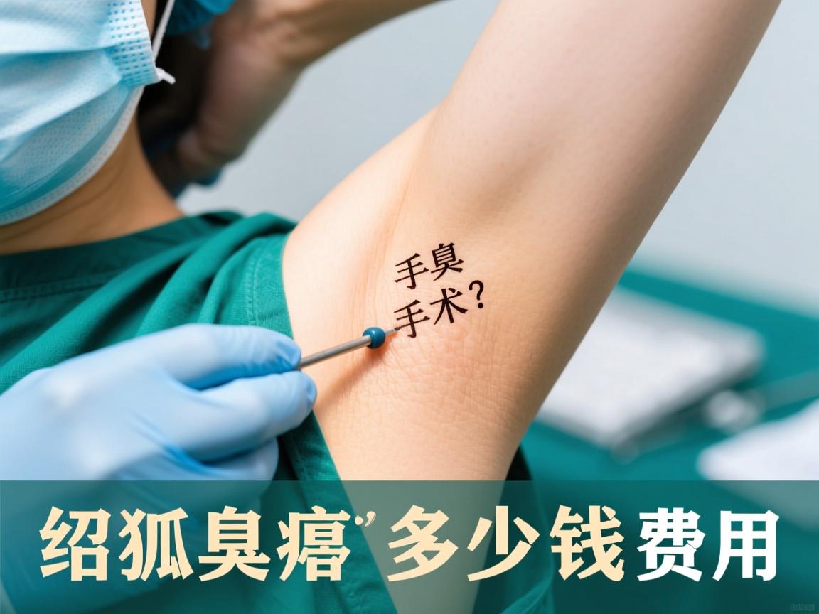 在绍兴做狐臭手术多少钱？详解绍兴狐臭手术费用