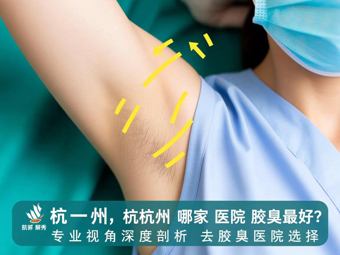 杭州腋秀解析，杭州哪家医院去腋臭最好？专业视角深度剖析去腋臭医院选择