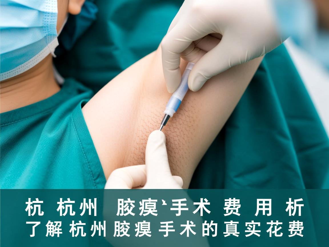 杭州腋臭手术费用解析，了解杭州腋臭手术的真实花费