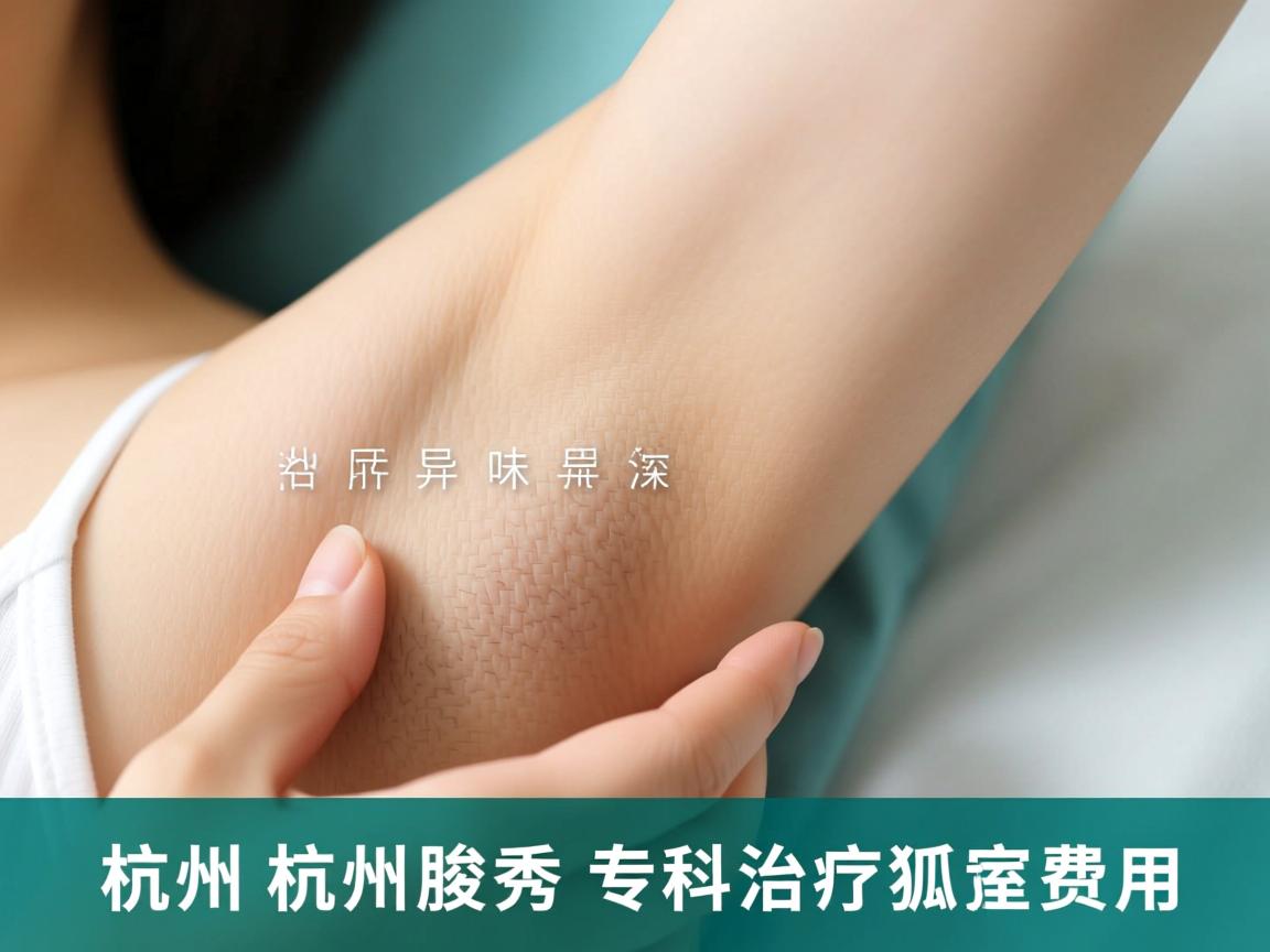 告别腋下异味困扰，深度解析杭州腋秀专科治疗狐臭费用