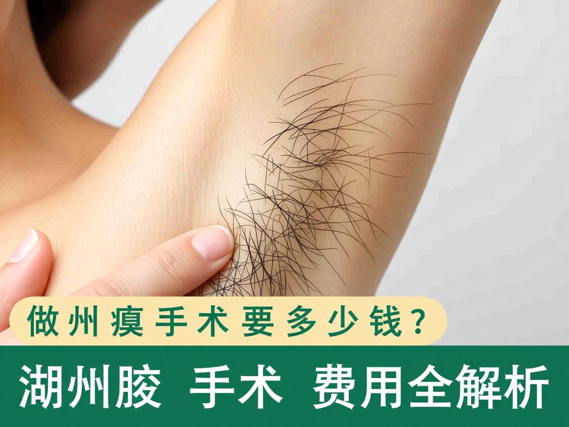在湖州做腋臭手术要多少钱？湖州腋臭手术费用全解析