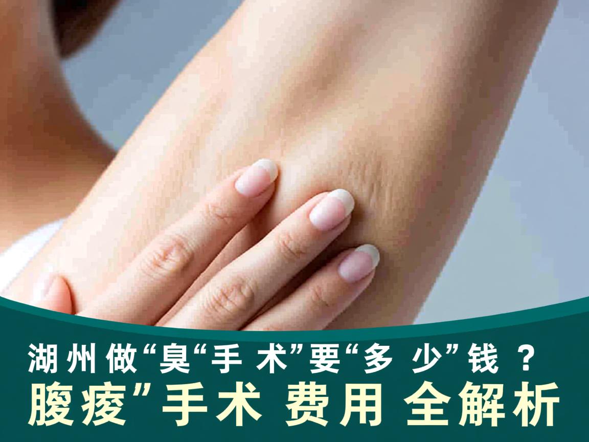 在湖州做腋臭手术要多少钱？湖州腋臭手术费用全解析