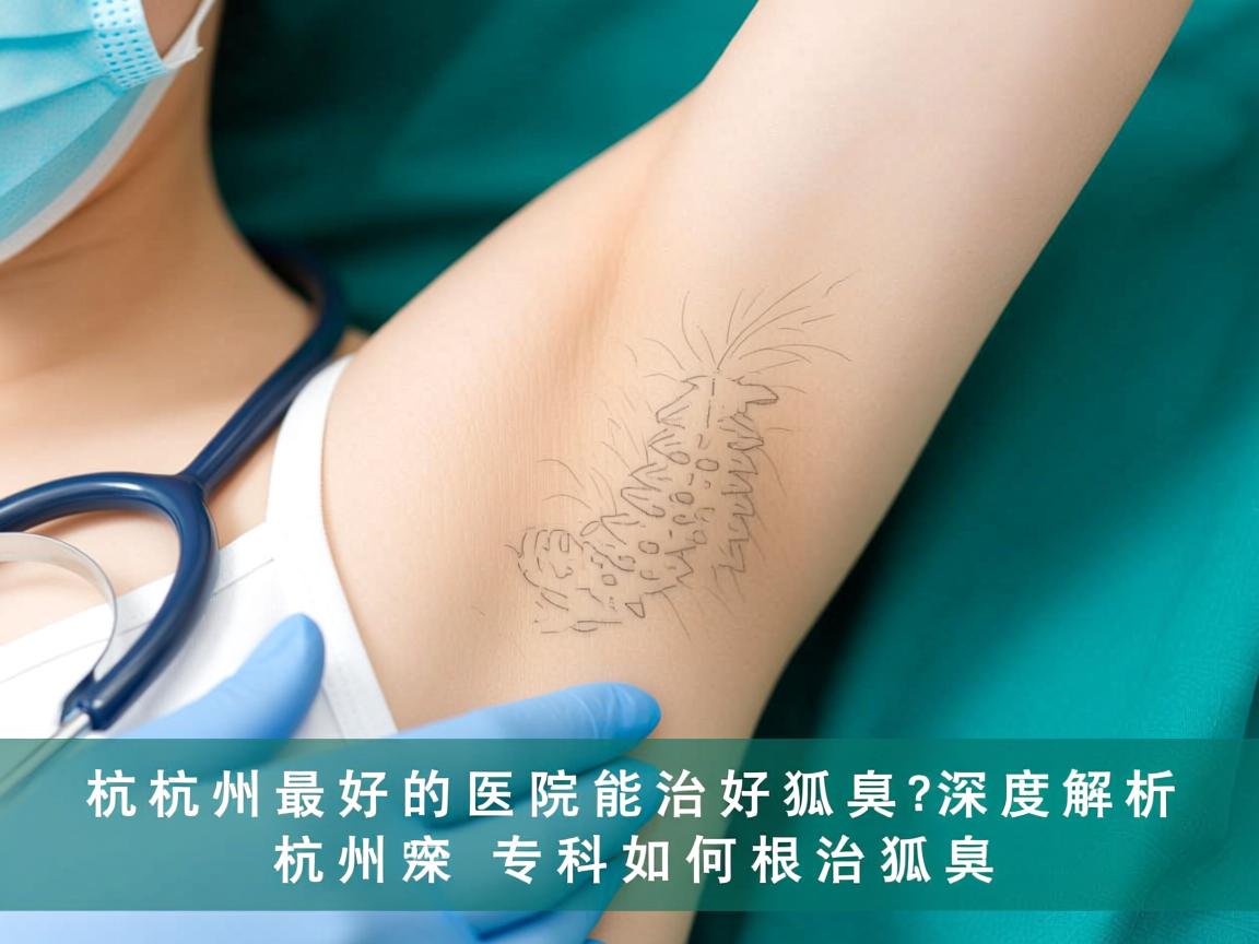 杭州最好的医院能治好狐臭？深度解析杭州腋臭专科如何根治狐臭
