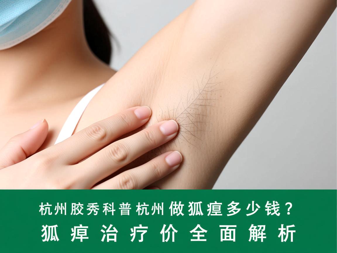 杭州腋秀科普,杭州做狐臭多少钱?狐臭治疗价格全面解析 杭州腋秀科普,杭州做狐臭多少钱?狐臭治疗价格全面解析