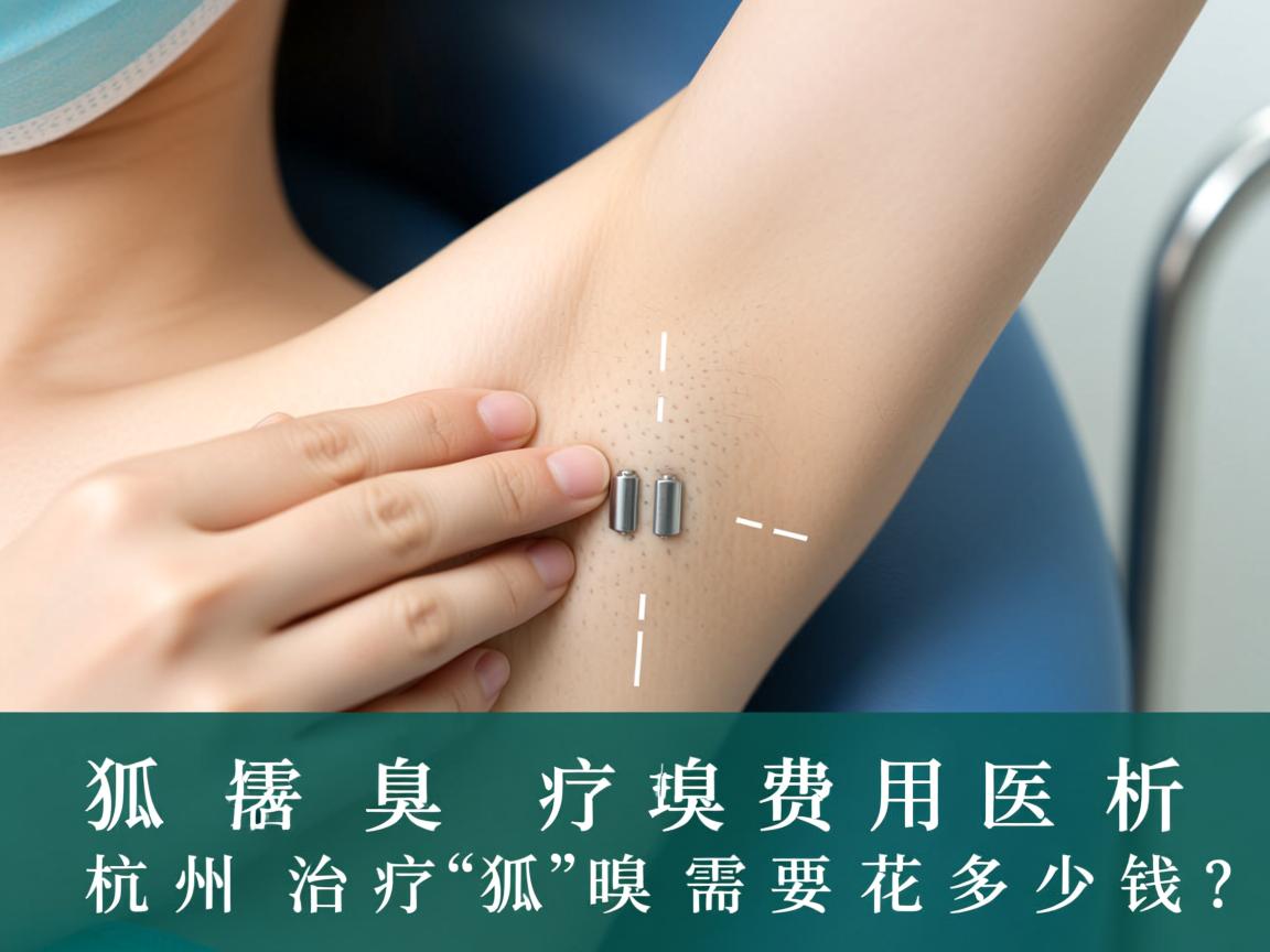 狐臭治疗费用解析，杭州治疗狐臭需要花多少钱？