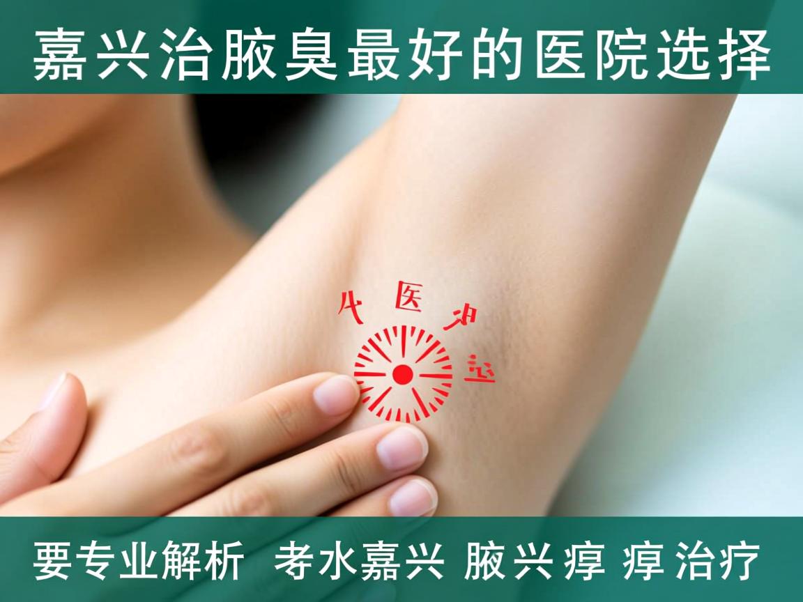 嘉兴治疗腋臭最好的医院选择，专业解析嘉兴腋臭治疗