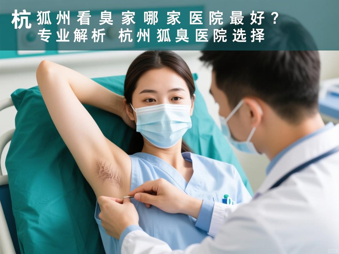 杭州看狐臭哪家医院最好？专业解析杭州狐臭医院选择