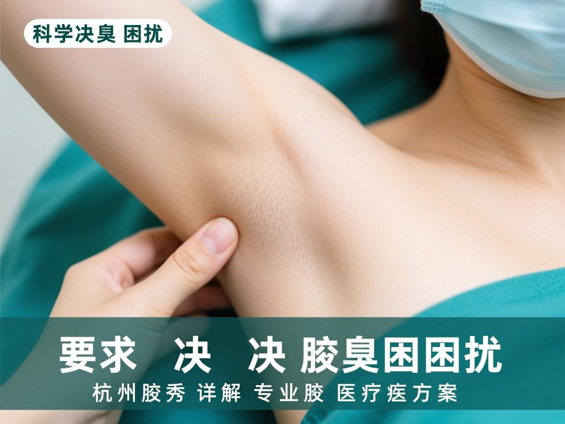 科学解决腋臭困扰，杭州腋秀详解专业腋臭医疗方案