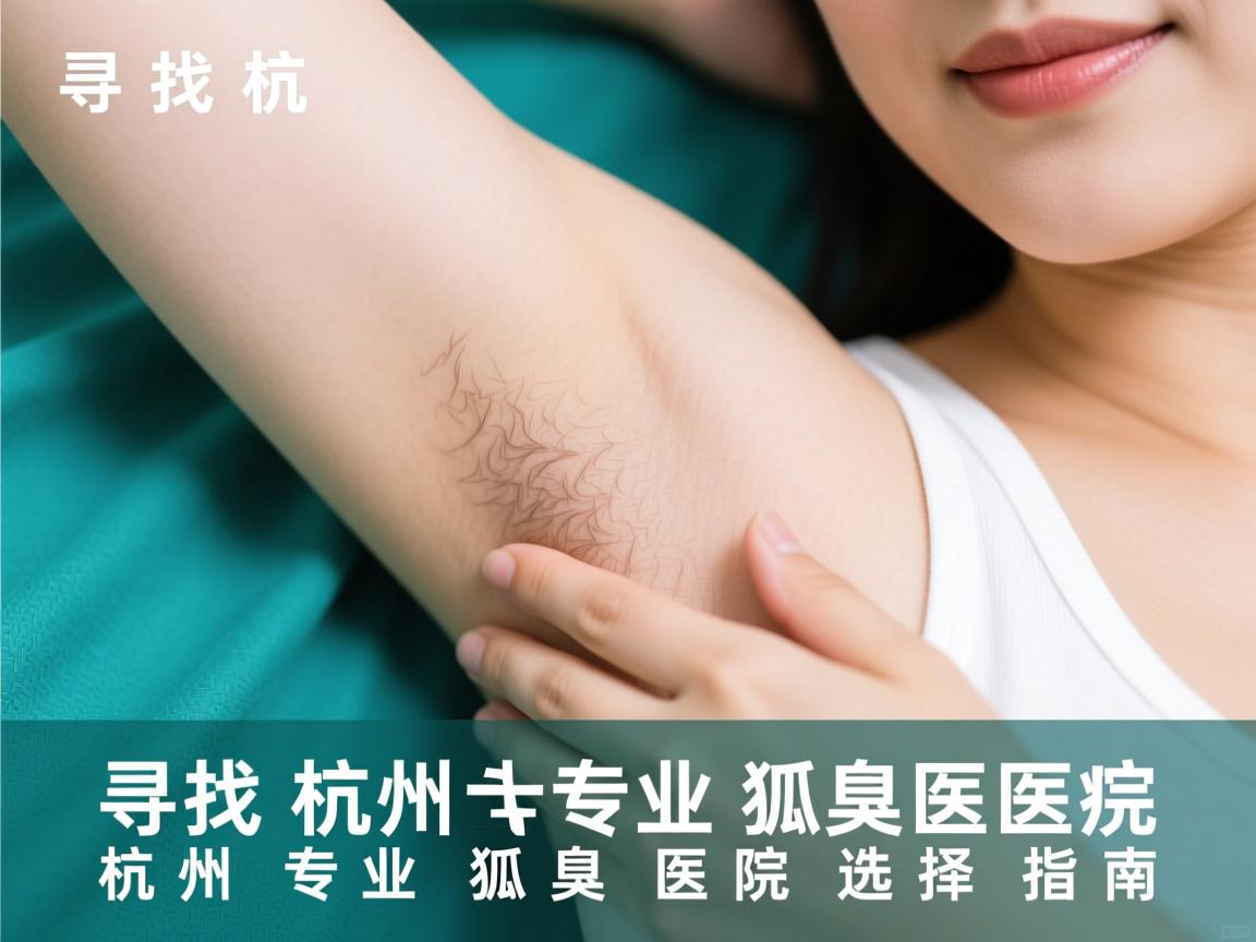 寻找杭州专业狐臭医院，杭州专业狐臭医院选择指南