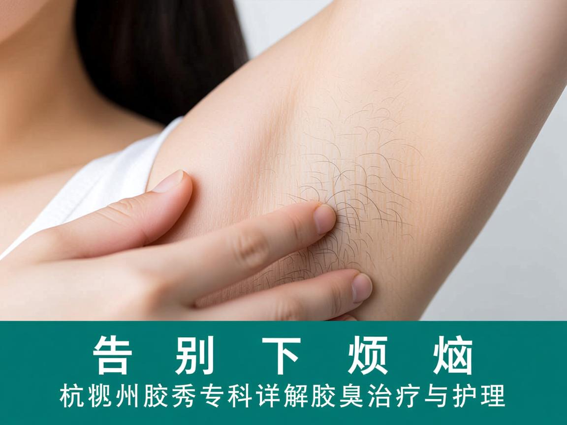 告别腋下烦恼，杭州腋秀专科详解腋臭治疗与护理