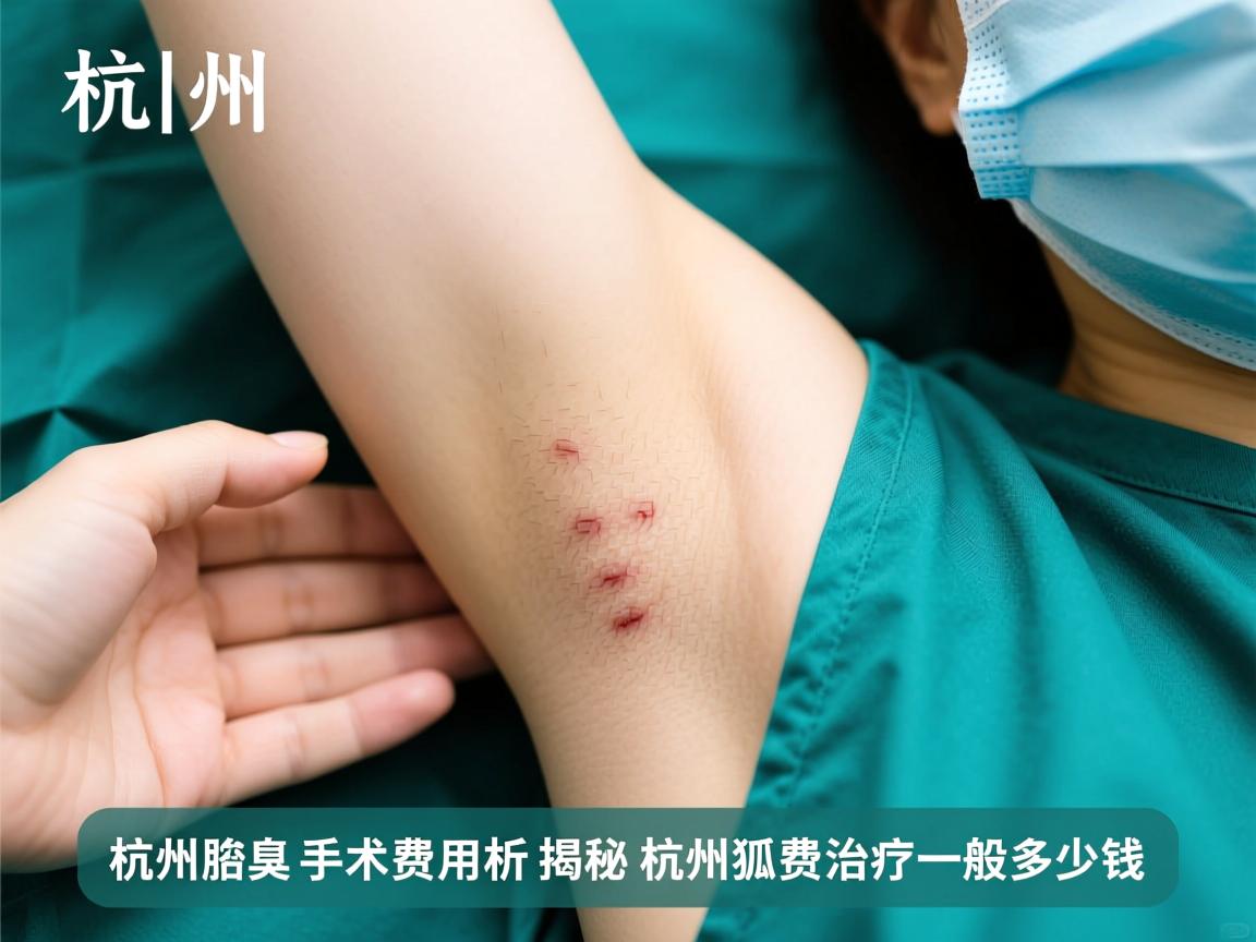 杭州腋臭手术费用解析，揭秘杭州狐臭治疗一般多少钱