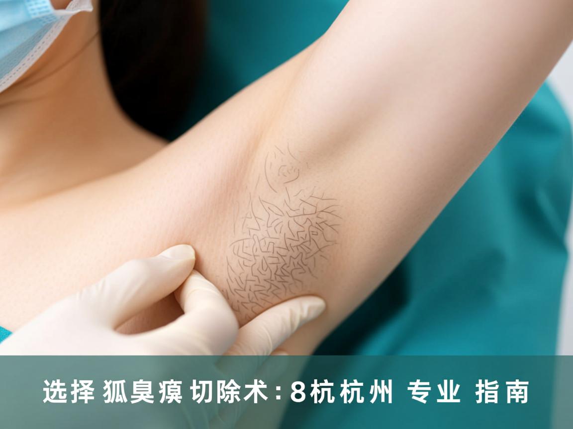 杭州狐臭切除术详解，选择狐臭切除术的杭州专业指南
