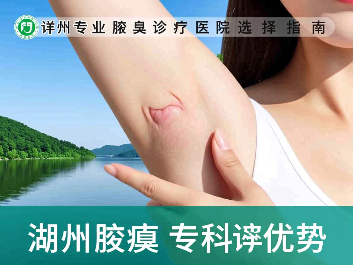 湖州专业腋臭诊疗医院选择指南，详解湖州腋臭专科优势