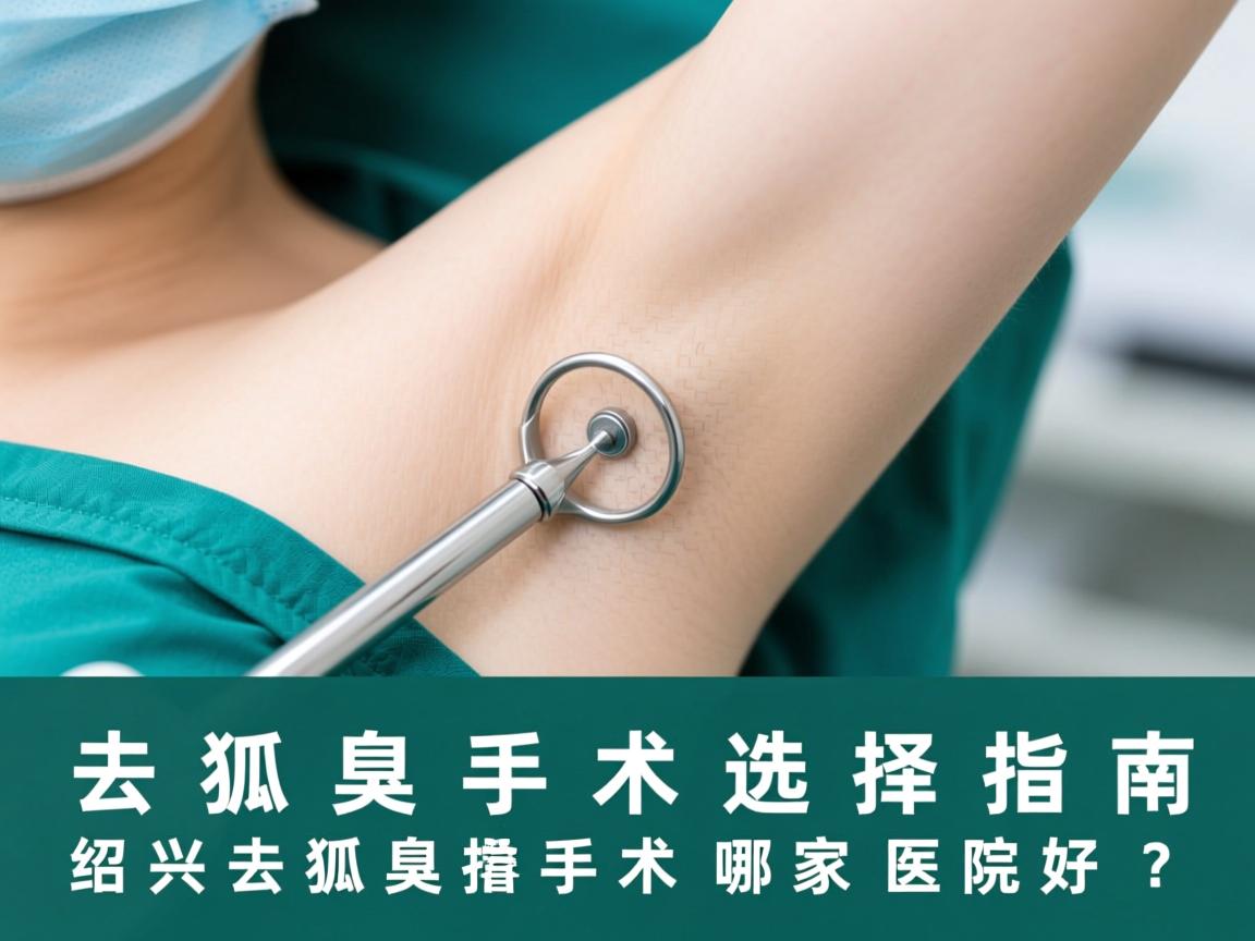 去狐臭手术选择指南，绍兴去狐臭手术哪家医院好？