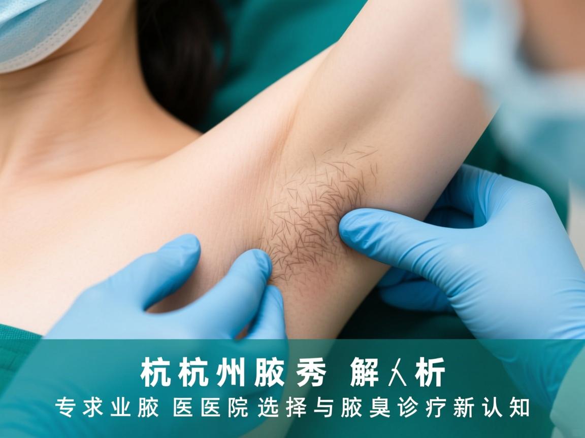 杭州腋秀解析，杭州专业腋臭医院选择与腋臭诊疗新认知