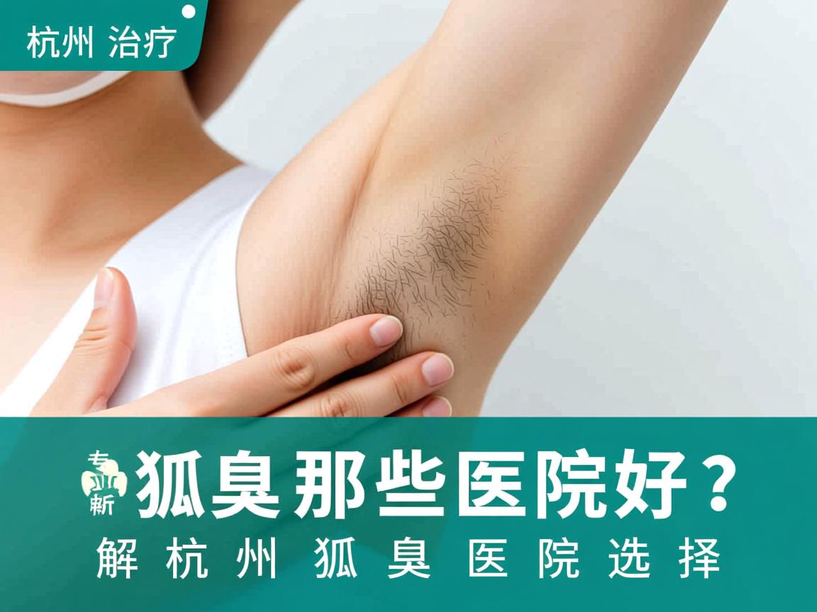 杭州治疗狐臭那些医院好？专业解析杭州狐臭医院选择