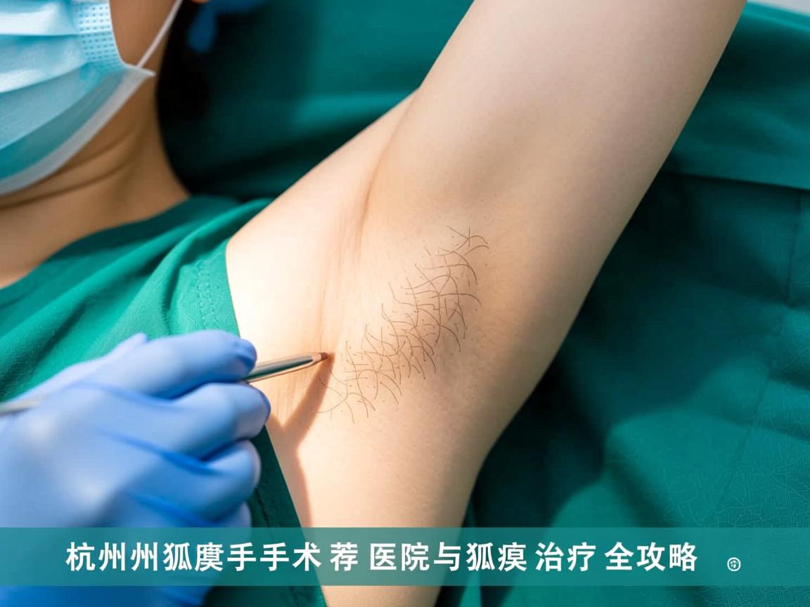 杭州腋秀解析，杭州狐臭手术推荐医院与狐臭治疗全攻略