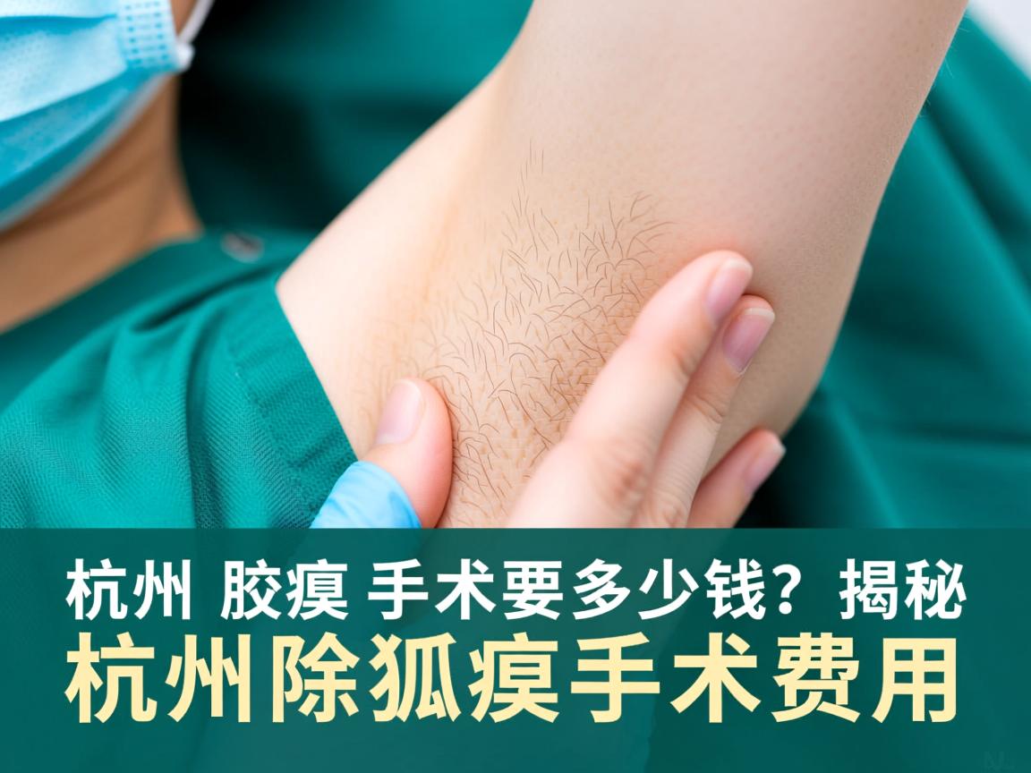 杭州腋臭手术要多少钱？揭秘杭州除狐臭手术费用