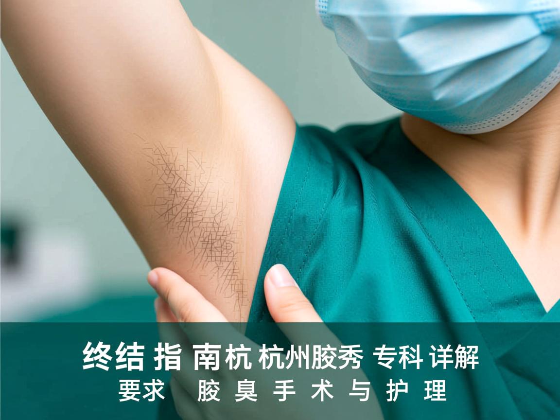 腋臭终结指南，杭州腋秀专科详解腋臭手术与护理