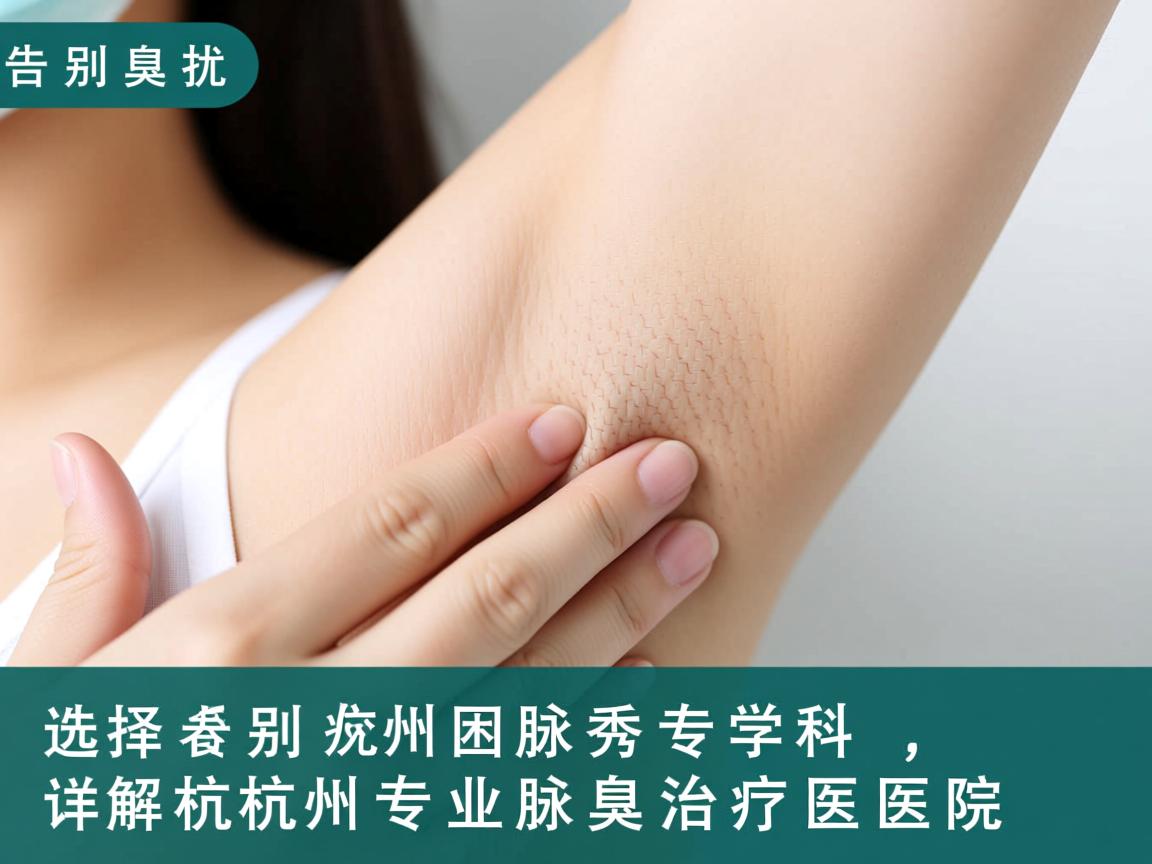 告别腋臭困扰，选择杭州腋秀专科，详解杭州专业腋臭治疗医院