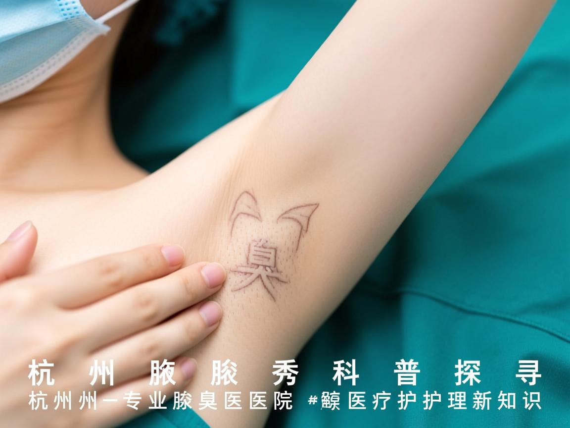杭州腋秀科普，探寻杭州专业腋臭医院，解析腋臭医疗护理新知识