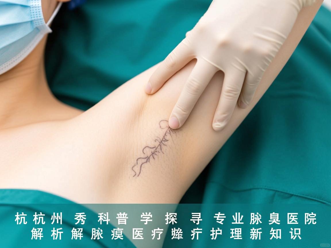 杭州腋秀科普，探寻杭州专业腋臭医院，解析腋臭医疗护理新知识