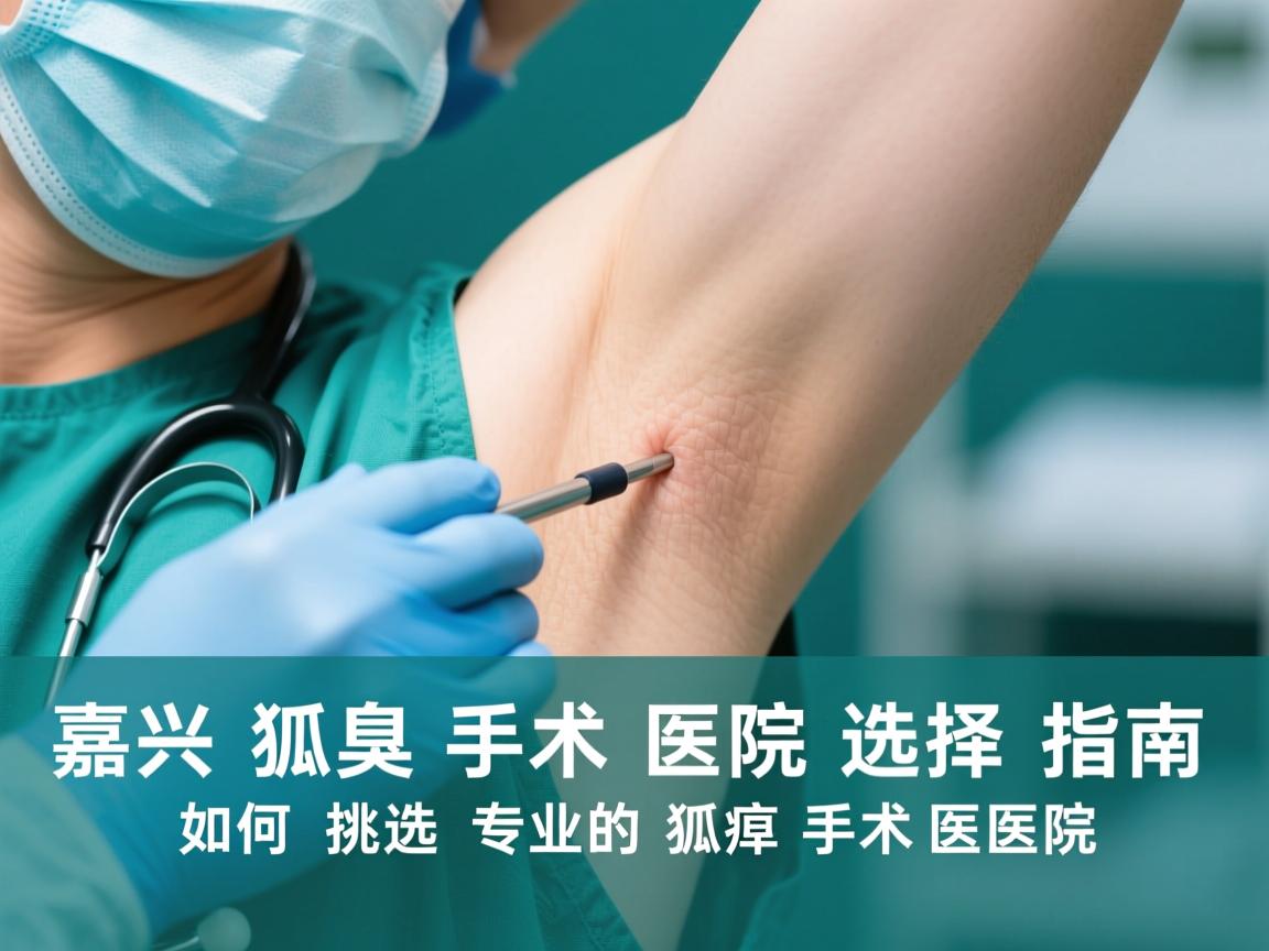 嘉兴狐臭手术医院选择指南，如何挑选专业的狐臭手术医院
