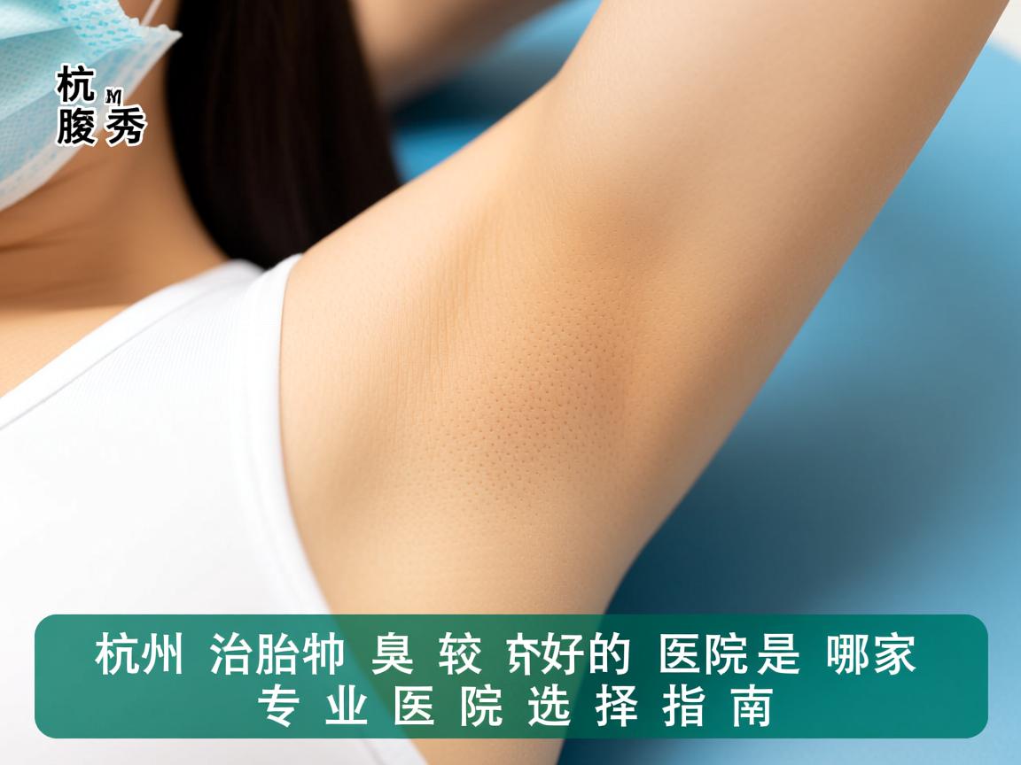 杭州腋秀解析，杭州治腋臭较好的医院是哪家，专业医院选择指南