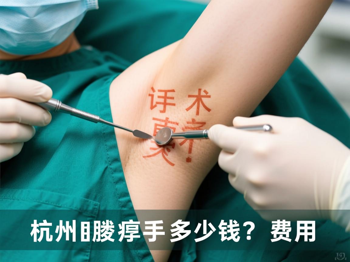杭州腋臭手术多少钱？详解杭州腋臭手术费用