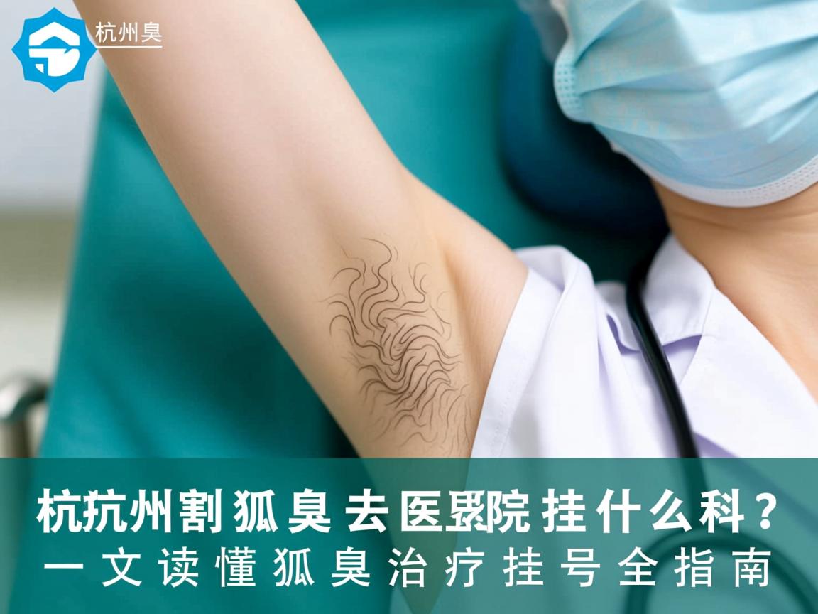杭州割狐臭去医院挂什么科?一文读懂狐臭治疗挂号全指南 杭州割狐臭去医院挂什么科?一文读懂狐臭治疗挂号全指南