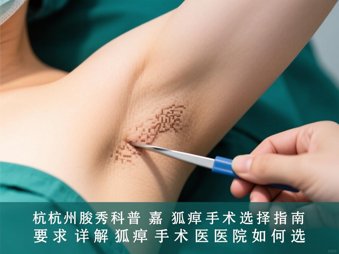 杭州腋秀科普,嘉兴狐臭手术选择指南,详解狐臭手术医院如何选 杭州腋秀科普,嘉兴狐臭手术选择指南,详解狐臭手术医院如何选