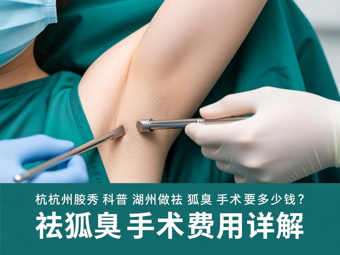 杭州腋秀科普,在湖州做祛狐臭手术要多少钱?祛狐臭手术费用详解 杭州腋秀科普,在湖州做祛狐臭手术要多少钱?祛狐臭手术费用详解