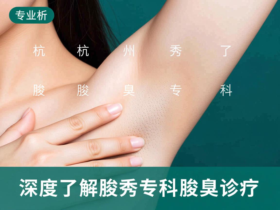 专业解析杭州腋秀腋臭专科,深度了解腋秀专科的腋臭诊疗 专业解析杭州腋秀腋臭专科,深度了解腋秀专科的腋臭诊疗