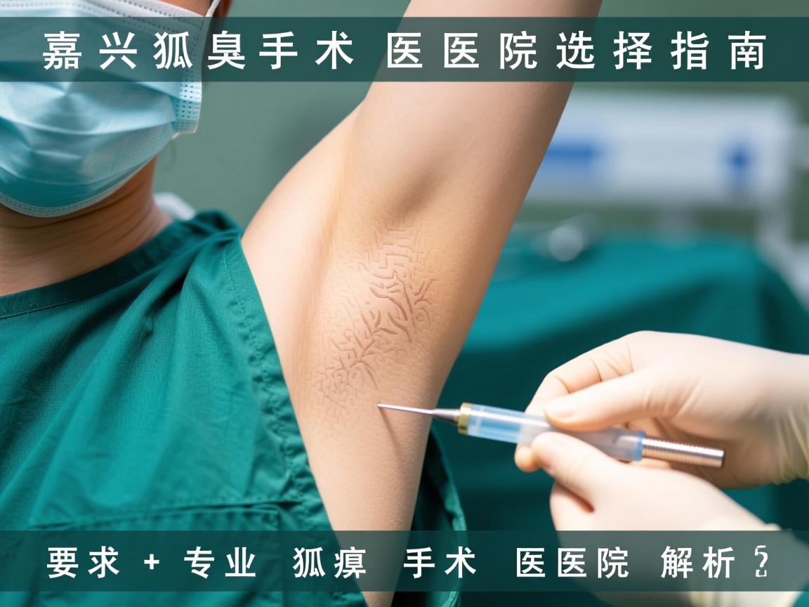 嘉兴狐臭手术医院选择指南，专业狐臭手术医院解析