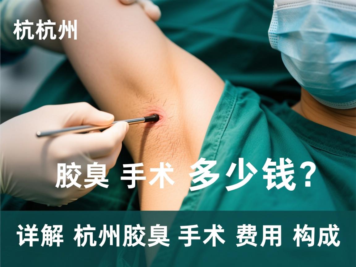 杭州腋臭手术多少钱?详解杭州腋臭手术费用构成 杭州腋臭手术多少钱?详解杭州腋臭手术费用构成