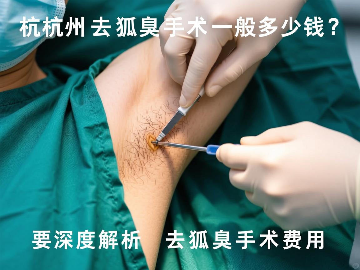 杭州去狐臭手术一般多少钱?深度解析去狐臭手术费用 杭州去狐臭手术一般多少钱?深度解析去狐臭手术费用