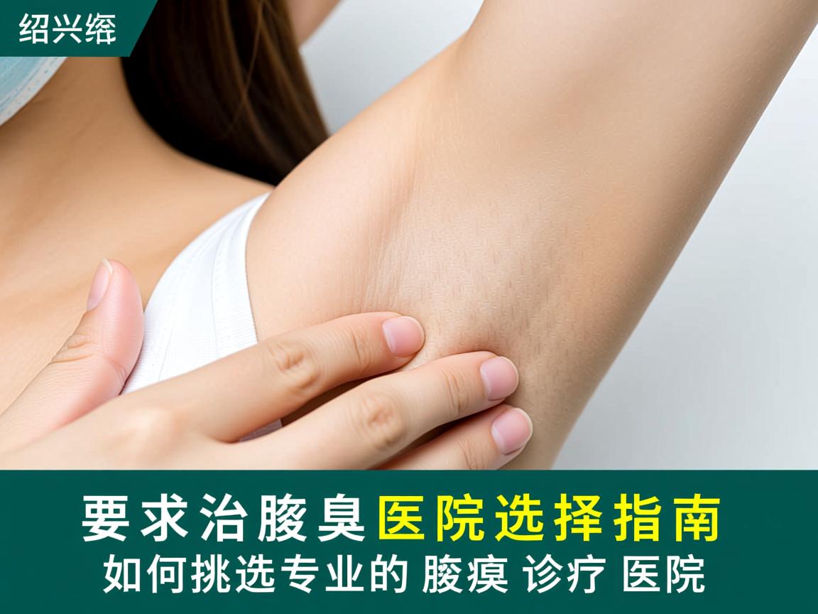绍兴治腋臭医院选择指南，如何挑选专业的腋臭诊疗医院