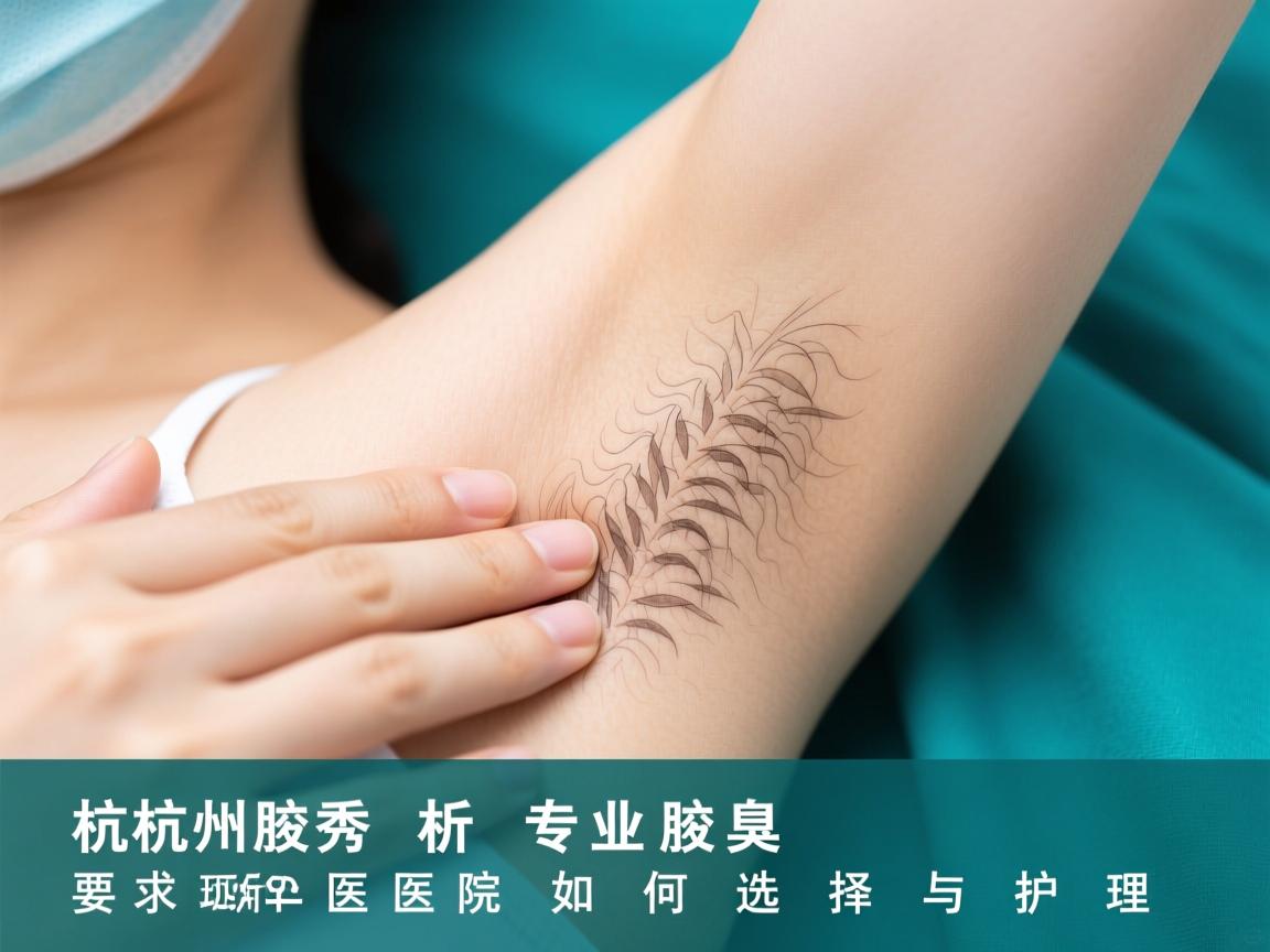 杭州腋秀解析，杭州专业腋臭医院如何选择与护理