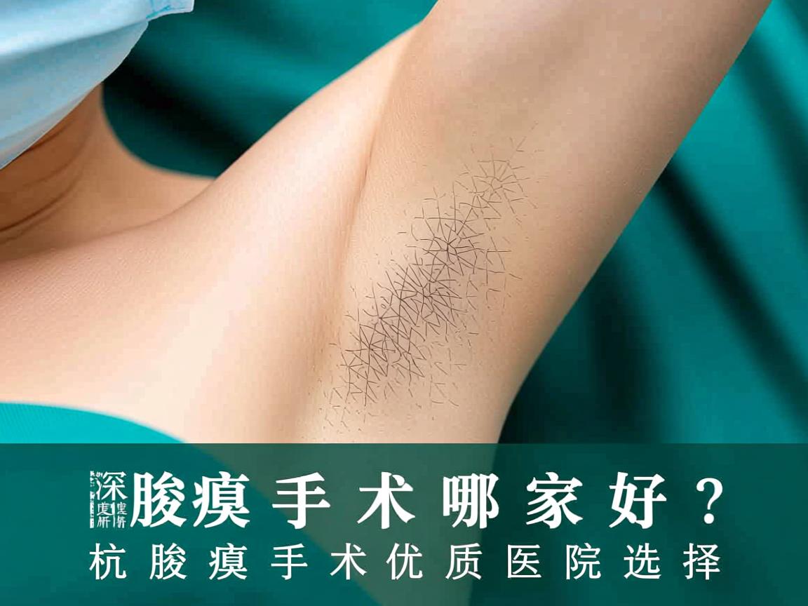 杭州腋臭手术哪家好？深度解析杭州腋臭手术优质医院选择