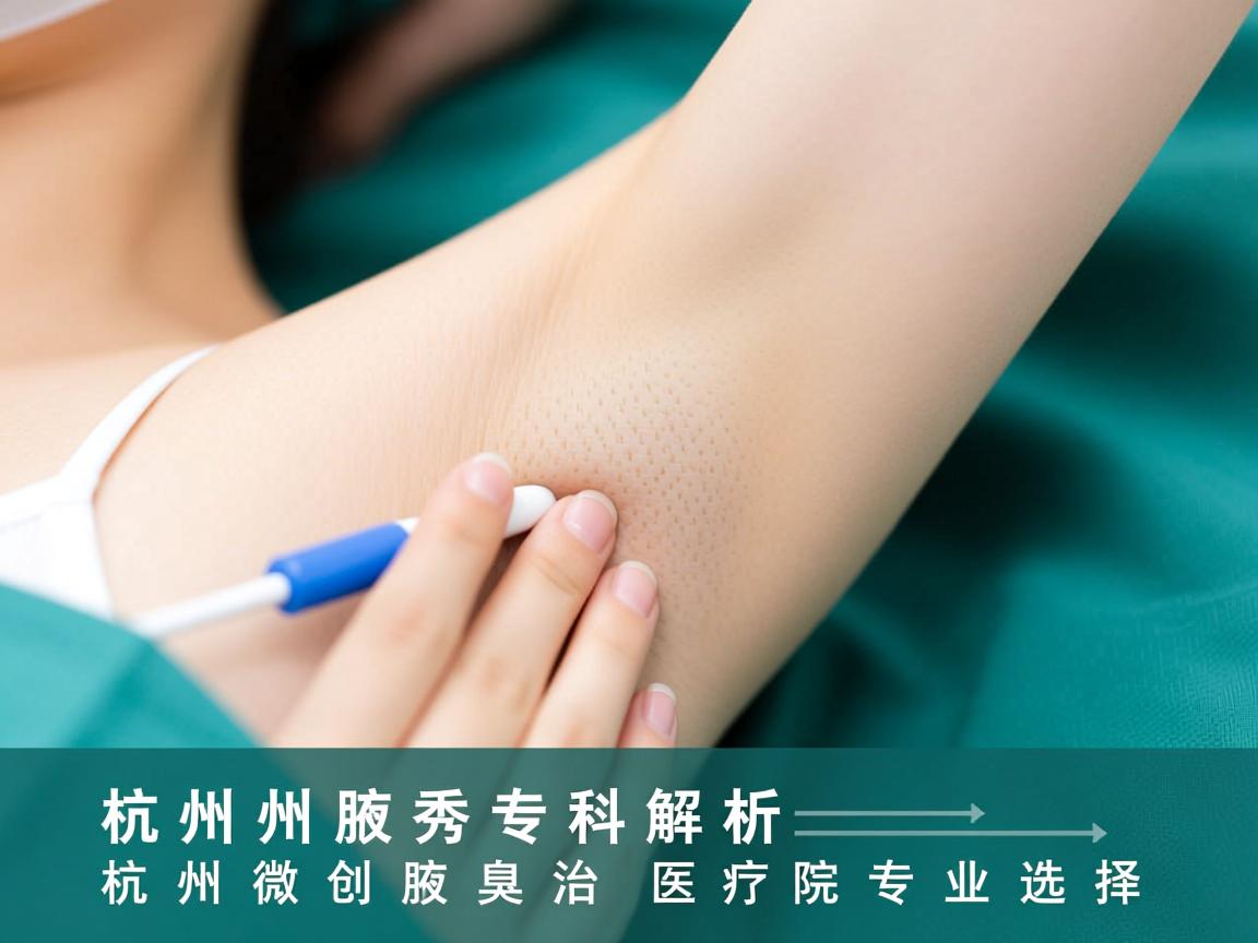 杭州腋秀专科解析,杭州微创腋臭治疗医院的专业选择 杭州腋秀专科解析,杭州微创腋臭治疗医院的专业选择