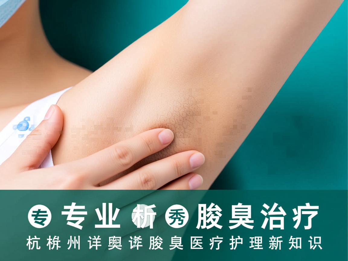 专业解析腋臭治疗，杭州腋秀专科详解腋臭医疗护理新知识