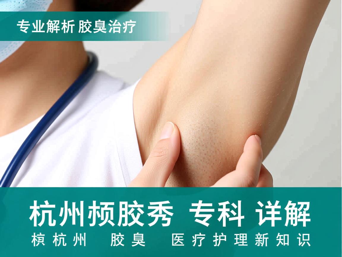 专业解析腋臭治疗，杭州腋秀专科详解腋臭医疗护理新知识
