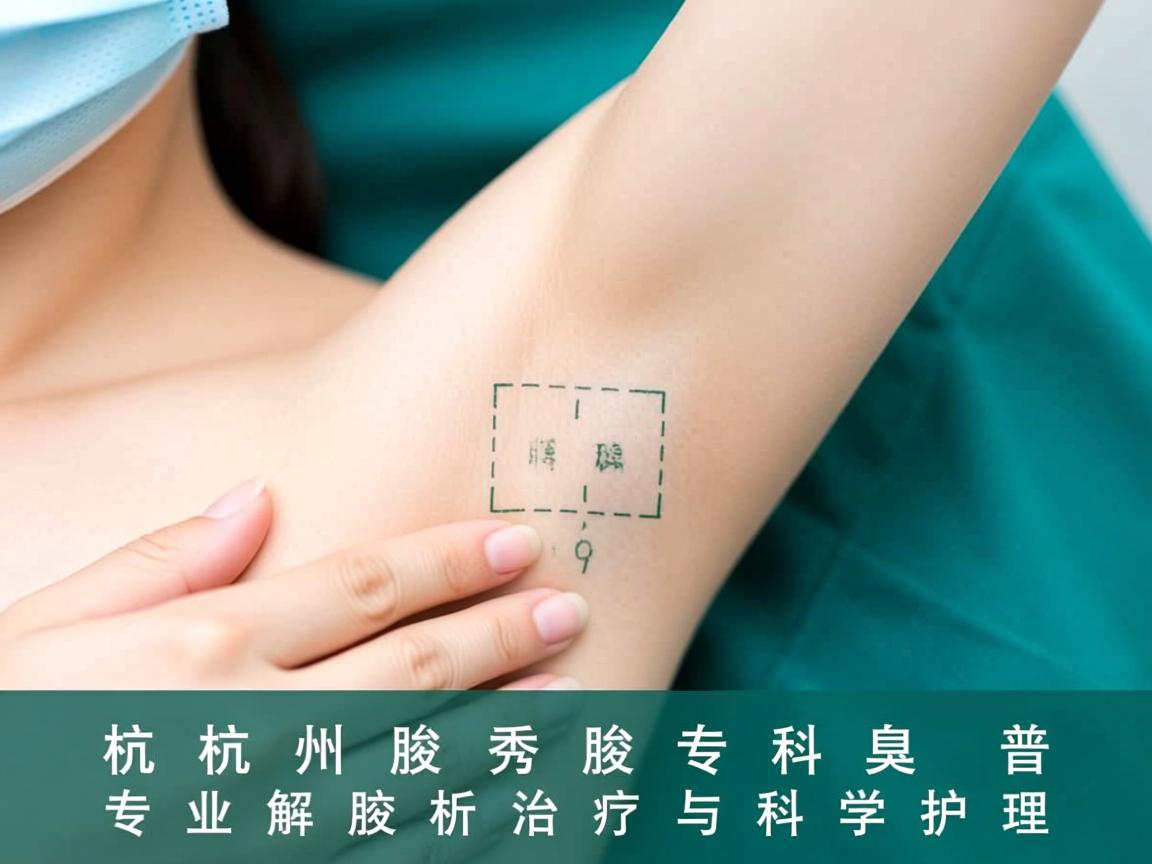 杭州腋秀腋臭专科科普，专业解析腋臭治疗与科学护理