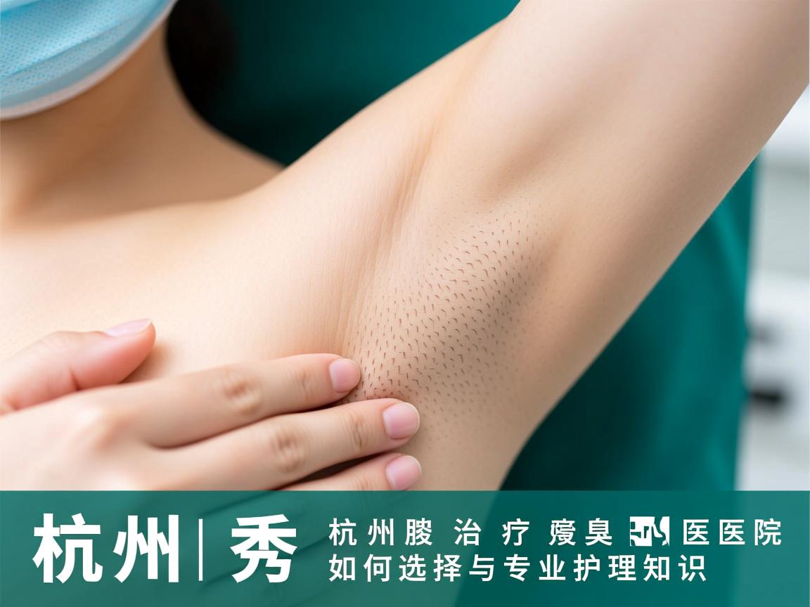 杭州腋秀解析，杭州治疗腋臭的医院如何选择与专业护理知识
