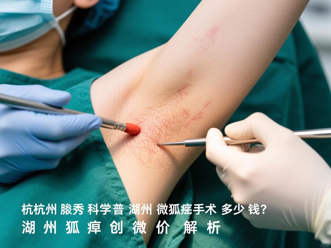 杭州腋秀科普，在湖州做狐臭手术多少钱？湖州狐臭微创价格解析