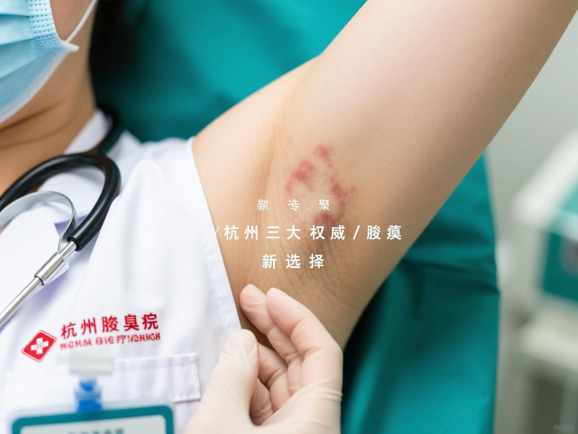 杭州腋臭诊疗新选择，聚焦杭州三大权威腋臭专科医院